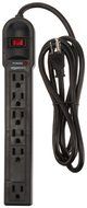 AmazonBasics 6-Outlet Surge Protector Power Strip, 790 Joule - White N5