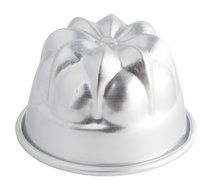 Ottinetti 2 Piece Shaped Pudding Mold, 9.5cm/3.7&quot;, Gray