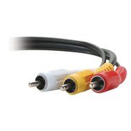 Standard Composite Video and Analog Audio Cable 8 ft. N2