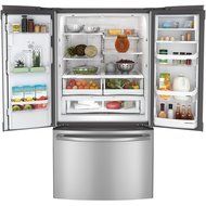 GE PFE29PSDSS Profile 28.6 Cu. Ft. Stainless Steel French Door Refrigerator - Energy Star N2