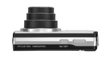 Olympus Stylus 7000 12 MP Digital Camera with 7x Optical Dual Image Stabilized Zoom and 3-Inch LCD (Blue) N8