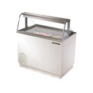 True TDC-47-CG Dipping Cabinet 47" Curved Glass Front