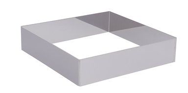 De Buyer, S/s Square Ring - 9-3/8&quot; x 9-3/8&quot;