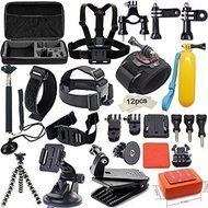 YFY 19-In-1 Basic Outdoor Sports Accessories Kit for GoPro Hero Cameras N3