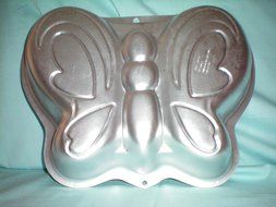 Wilton Butterfly Cake Pan w/ Instructions