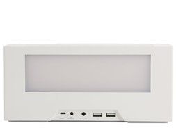 WITTI Design BEDDI Smart Radio Alarm Clock Speaker with Smart Home Integration, Black N20