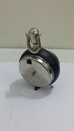NAUTICAL MARITIME ~ BLACK CHROME FINISH DESKTOP ~ SMALL TABLE CLOCK ~ WORKING CLOCK N2