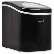 Ivation IVA-ICEM15SIL Portable Ice Maker with Easy-Touch Buttons for Digital Operation, Silver N20