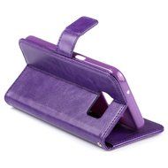 Galaxy S7 Case, HLCT PU Leather Case, With Soft TPU Protective Bumper, Built-In Kickstand, Cash And Card Pockets... N2