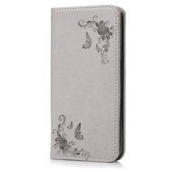 S7 Case,Samsung Galaxy S7 Case - Wallet Embossed Flowers Smart Magnetic Close High Quality Premuim PU Leather... N7