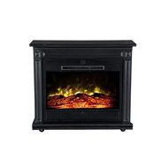 Heat Surge Roll-n-glow Fireplace Black 2,300 Btu