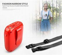 Chunnuan Portable PA Voice Amplifier Loud Soun Speaker Waistband With Headset Microphone Completely Hands free... N3
