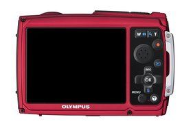 Olympus Stylus Tough 3000 12 MP Digital Camera with 3.6x Wide Angle Zoom and 2.7-inch LCD (Red) (Old Model) N2