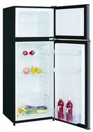 Igloo 7.2 Cubic Foot Fridge with Freezer, Platinum
