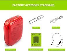Chunnuan Portable PA Voice Amplifier Loud Soun Speaker Waistband With Headset Microphone Completely Hands free... N5