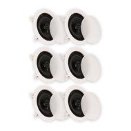 Theater Solutions CS5C In Ceiling Speakers Surround Sound Home Theater 3 Pair Pack 3CS5C N5