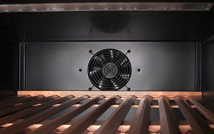 Thorkitchen JC-428B2EQ 156 Bottle Built-in &amp; Free Standing Dual Zone Wine Cooler, Stainless Steel N4