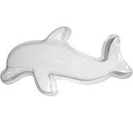 CK Products 49-9028 Plastic Dolphin Cake Pan, White