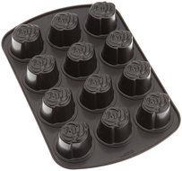 Wilton 2105-0693 12-Cavity Nonstick Square Treat Cake Pan N5