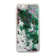 iPhone 7 Case, PHEZEN Christmas Tree Santa Claus Design Cool Quicksand Moving Stars Bling Glitter Floating Dynamic... N23