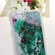 iPhone 7 Case, PHEZEN Christmas Tree Santa Claus Design Cool Quicksand Moving Stars Bling Glitter Floating Dynamic... N24