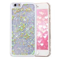 iPhone 7 Case, PHEZEN Christmas Tree Santa Claus Design Cool Quicksand Moving Stars Bling Glitter Floating Dynamic... N28