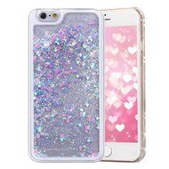 iPhone 7 Case, PHEZEN Christmas Tree Santa Claus Design Cool Quicksand Moving Stars Bling Glitter Floating Dynamic... N29