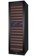 Allavino Classico Series 172 Bottle Dual-Zone Wine Refrigerator Left Hinge Black Glass Door N3