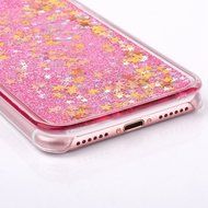 iPhone 7 Case, PHEZEN Christmas Tree Santa Claus Design Cool Quicksand Moving Stars Bling Glitter Floating Dynamic... N35