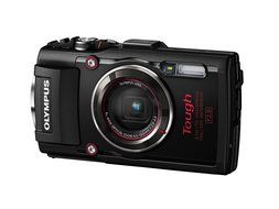 Olympus TG-4 16 MP Waterproof Digital Camera with 3-Inch LCD (Red) N10