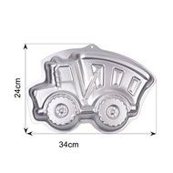 Ckeyin &reg; Aluminum Alloy Truck Shape Cake Pan Fondant Cake Mold Mould Baking Decorating Tool Kid Birthday Cake... N3
