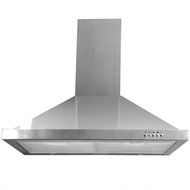 toyofmine 36" STAINLESS STEEL RANGE HOOD WALL MOUNT STOVE EXHAUST KITCHEN VENTLESS+Flitter N5