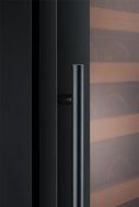 Allavino Classico Series 174 Bottle Single-Zone Wine Refrigerator Right Hinge Black Glass Door N2