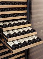 Allavino Classico Series 174 Bottle Single-Zone Wine Refrigerator Right Hinge Black Glass Door N3