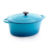 ENAMEL CAST IRON 5-QUART DUTCH OVEN BY SELECT HOME N3