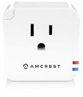 Amcrest Connect Energy-Saving WiFi Smart Plug AH357 (USA Warranty) - Plug-and-Play Setup, WiFi Enhancer Mode,... N3