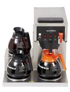 Bloomfield 8572LD3F Koffee King Automatic Coffee Brewer, Low Profile, Pour-Over Option, Single, Faucet, 3-Warmer...
