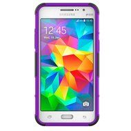 Galaxy Grand Prime Case, HLCT Rugged Shock Proof Dual-Layer PC and Soft Silicone Case With Built-In Kickstand... N5