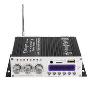 Bluetooth Car Amplifier, ELEGIANT Mini Hi-Fi Stereo Audio AMP with Remote Control,Support FM/MP3/TF/USB/DVD for... N10