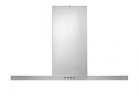 Ancona Rectangle Island Stainless Steel 600 CFM Range Hood, 36-Inch