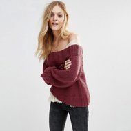 Knitwear,Laimeng Women Knitting O-Collar Long Sleeve Knitted Pullover Loose Sweater Jumper Tops Knitwear Plus... N9