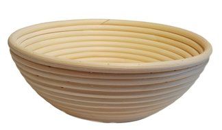 Banneton Brotform Basket Bread Dough Proofing Basket 4 pcs professional Bundle 8,5 Inch Round Handmade Rattan... N6