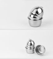 MyLifeUNIT Stainless Steel Tea Ball Strainers with Chain and Tea Tray