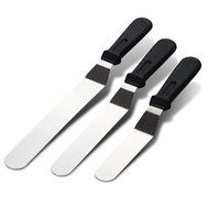 ORBLUE Angled Metal Icing Spatula 3-pack N2