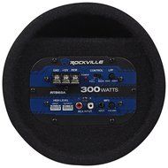 Rockville RTB65A 6.5" 300w Powered Active Car Subwoofer Bass Tube + MP3 Input