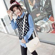 Phoneix New Women faux Leather Handbags Cross Body Bags fashion women bag