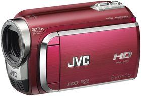 JVC Everio GZ-HD300 60GB High-Def Camcorder (Red) (Discontinued by Manufacturer) N2