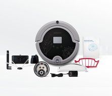Seebest C571 Household Intelligent Robotic Vacuum Cleaner with Remote Control, Black N2