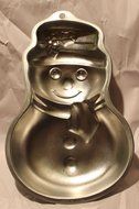Snowman Shaped Cake Pan