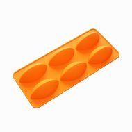 X-Haibei Dumpling Cake Chocolate Ice Cream Football Gelatin Soap Silicone Mold Supplies